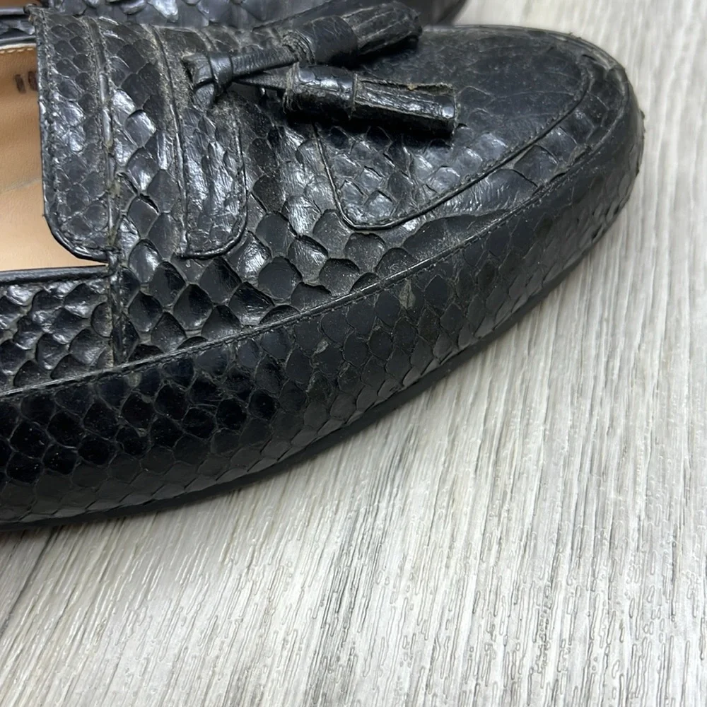 ENNESI TASSELED SLIP ON LOAFERS